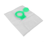 Paquete de 4/10 bolsas para aspiradora SEBO Airbelt D2 UltraBag - Bolsas de polvo no tejidas de 4 capas con tapa de filtro - Compatible con D2 Total Storm T - Parte 8120ER (paquete de 10)