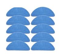 Paquete de 4/10 trapos de microfibra compatibles con Nedis WIFIVCB02, paño de limpieza lavable for aspiradora robot, almohadilla seca y húmeda for limpieza de pisos.(10 PACK)