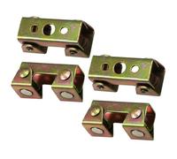 Paquete De 4 Abrazaderas Soldadura Tipo V Acero Inoxidable Herramienta Manual Para Soldador Posicionamiento Flexible Y Resistencia A La Corrosión Accesorios Trabajar Metales