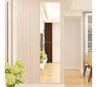 Paquete de 4 adhesivos de pared de espejo de 30 x 30 cm, azulejos acrílicos cuadrados para cocina, baño, dormitorio, decoración de pared para decoración de interiores del hogar