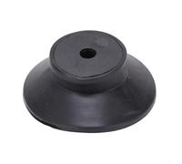 Paquete de 4 almohadillas de goma negra para compresores de aire, aisladores de vibración M6 para bombas de aire, compresores de aceite y herramientas de taller, reducción de ruido, no S