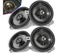 Paquete de 4 Altavoces Mopar Kicker Upgrade 2007-2018 Jeep Wrangler JK JKU, 77KICK10