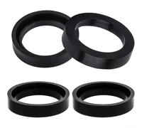 Paquete de 4 anillos de sellado de goma para spas Intex Pure, juego de juntas tóricas negras de 23 mm x 32 mm para jacuzzis, conector de bomba y chorro, piezas de piscina