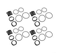 Paquete de 4 arandelas de carretera para Edge Varia - Goma ABS para montaje en altura modificable (7,2 mm/13,5 mm) cuerda elástica para bicicletas compatibles con Computer Mountain