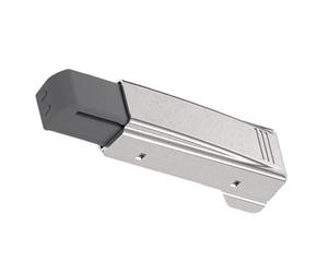 Paquete de 4 bisagras de gabinete de cierre suave, brazo recto, superposición completa, diseños de fácil instalación para puerta, acabado de nailon