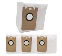 Paquete de 4 bolsas de polvo para aspiradora BL20Pro, piezas de repuesto no tejidas de 3L-3.5L con filtración eficiente, diseño resistente para mascotas y niños, color blanco (paquete de 4)