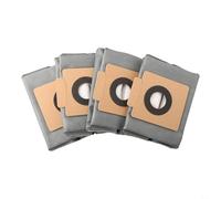 Paquete de 4 bolsas de polvo para Clean X8 Pro con estación de vaciado automático, eliminación rápida y eficiente del polvo (4 PCAK)