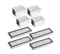 Paquete de 4 bolsas de polvo para Plus 4 filtros para Dreame L10s Ultra y para Xiaomi X10 Plus Robot aspiradoras para garantizar una calidad superior del aire y succión