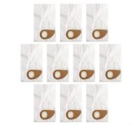 Paquete de 4 bolsas de tela para aspiradora Nilfisk Buddy II en seco y húmedo de 18 L, apto para Power P10 para P20 P40 (paquete de 10)