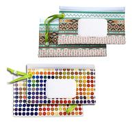 Paquete de 4 bolsas reutilizables para toallitas húmedas - dispensador para bebé o toallitas personales, estuches de viaje portátiles de toallitas húmedas, 4PACK-DD