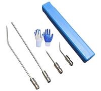 Paquete De 4 Boquillas De Lavadora De Alta Presión for Lavadora De Tambor Y Limpieza De Aire Acondicionado, Herramienta De Varita De Descarga Con Puntas De Pulverización Rectas