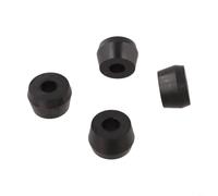 Paquete de 4 bujes de goma de cilindro de moldura para Mercruiser R para mr para alfa One 1983- para 1990 reemplaza 23-99291T 23-99291 piezas de repuesto negras de grado marino