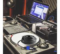 Paquete de 4 Cables Macho Speakon Una Speakon de 25 Pies, Cable de Audio Profesional AWG de Calibre 12 Cable de Altavoz