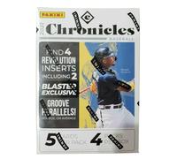 Paquete de 4 Cajas de béisbol Panini Chronicles 2021 Selladas de fábrica (Paralelos exclusivos de Ranura)
