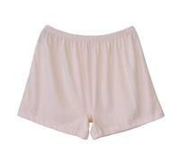 Paquete De 4 Calzoncillos Tipo Bóxer For Mujer Ropa Interior De Talla Grande Pantalones Cortos Bragas De Algodón De Cintura Alta Calzoncillos Cortos For Personas Mayores (Color : 4pcs C, Size : XXXX
