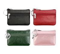 Paquete De 4 Carteras Negras, Carteras Simples, Carteras De Cuero PU, Carteras Impermeables, Carteras Portátiles