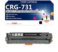 Paquete de 4 Cartucho de Tóner de Alto Rendimiento para Canon I-SENSYS LBP7100Cn LBP7110Cw MF628Cw 623Cn MF8280Cw MF8230Cn Impresoras, 2400 Páginas,Black-1 Pack