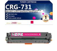 Paquete de 4 Cartucho de Tóner de Alto Rendimiento para Canon I-SENSYS LBP7100Cn LBP7110Cw MF628Cw 623Cn MF8280Cw MF8230Cn Impresoras, 2400 Páginas,Magenta-1 Pack