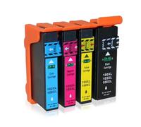 Paquete de 4 Cartuchos de Tinta compatibles para Impresora 100 100XL 108XL para Impresora S305 S405 S505 S605 Pro205 Pro705 Pro805 Pro905 708