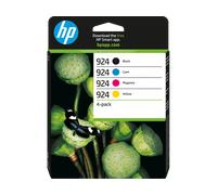 HP Paquete de 4 Cartuchos de Tinta Original 924 CMYK