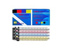 Paquete de 4 Cartuchos de tóner compatibles 841817 841818 841819 841820 Recambio para Ricoh MP C3003SP C3503SP C3004SP C3504SP Alto Rendimiento Negro Cian Magenta Amarillo