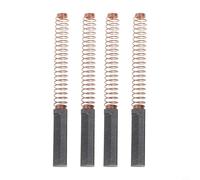 Paquete de 4 cepillos de carbono para mezcladores de encimera 5K5SSWHK55K, piezas de motor de 6 x 6 x 25 mm que reemplazan W10380496 9706416 para reparación de la serie 4K45SS 5KSM150 KSM110