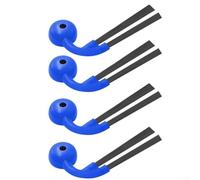 Paquete de 4 cepillos laterales para Ecovacs para deebot T80S T80 para omni Robot Aspirador Piezas de repuesto Kit de accesorios de limpieza de esquinas de cerdas de nailon