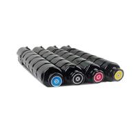 (Paquete de 4 colores) Reemplazo de tóner remanufacturado Compatible with GPR-58 (GPR-58K, GPR-58C, GPR-58M, GPR-58Y) Compatible with impresoras (iR-ADV) C256 C356 DX C257 C357 Negro 23 000 colores 18