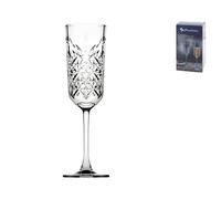 Paquete De 4 Copas Flute Marca Pasabahce Línea Timeless 17 Cl