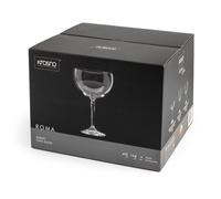 Paquete De 4 Copas Goblet Roma En Vidrio Transparente Cl 47