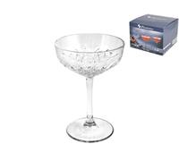Paquete De 4 Copas Marca Pasabahce Línea Timeless Champagne 27 Cl