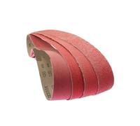 Paquete de 4 correas abrasivas de lijado de cerámica, varios tamaños de grano mixto for pulido de metales(P60,2000x50mm)
