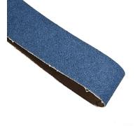 Paquete de 4 correas de lijado de cerámica de 2 x 72 pulgadas para lijadora de banda, grano 40, 60, 80, 120, bandas abrasivas gruesas resistentes al agua para metalurgia y