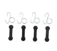 Paquete de 4 correas de pestillo para cortacésped compatibles con 160793 532160793 42 555 53216079 A 917532160793 8107 11 723 0383 y más
