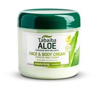 TABAIBALOE Crema Aloe Vera Crema Facial y Corporal Aloe Vera, 300 ml X 4 Unidades, 1200 Mililitros