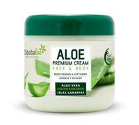 TABAIBALOE Crema Aloe Vera Premium Crema de Aloe Vera para Cara y Cuerpo, 300 ml X 4 Unidades, 1200 Mililitros