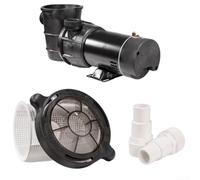Paquete de 4 cubiertas de bomba de piscina O-para sello de anillo para Hayward Super II modelos 72747 72748, junta de plástico de alta resistencia para recipiente de filtro y adaptador, prevención de