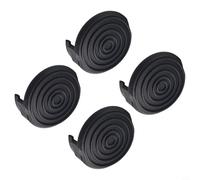 Paquete de 4 cubiertas de tapa para césped Wg168 Prime compatible con recortadora Wg184 Wg191 de repuesto Wa0037 Bobina Abs String Trimmer Head Reemplaza la pieza