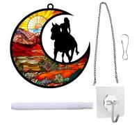 Paquete de 4 Decoracion Pared Prisma Arcoiris Salon Decoracion Atrapasoles Atrapasoles Cristal Colgante para Exteriores Interiores Jardín Cocina Patio Colgar en la Pared