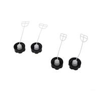 Paquete de 4 depósitos de combustible para modelos de desbrozadora CG430520 BC430520 TL4352 con sellado eficaz para evitar fugas de combustible y soportar un uso a largo plazo