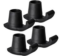 Paquete de 4 deslizadores de esquís para andadores plegables, deslizadores para personas mayores, accesorios esenciales para caminar, accesorio de ayuda de movilidad para personas mayores