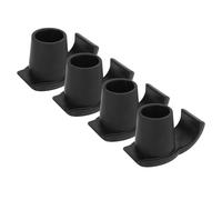 Paquete de 4 deslizadores de silicona de repuesto para andadores, se adaptan a la mayoría de los andadores.