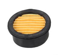 Paquete de 4 elementos de filtro de compresor de aire de repuesto para Elements Silenciador - 6 x 2,5 cm filtro de plástico para aspiradora, color negro