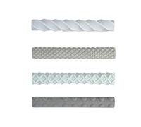 Paquete de 4 empuñaduras de silicona antideslizantes con superficies texturizadas para mejorar la estabilidad y comodidad en la escuela u oficina. Fundas de agarre para bolígrafo