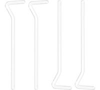 Paquete de 4 esparcidores triangulares de celdas de vidrio para cultivo de laboratorio, aplicador de inoculación, difusor de vidrio antideslizante, varilla esparcidora de laboratorio
