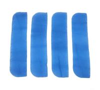 Paquete de 4 filtros de aire acondicionado RV de 6 x 16 pulgadas para Merv 6, repuesto para unidades Coleman, filtración de fibra de poliéster para polvo, humo, cabello, fácil de instalar, filtro de