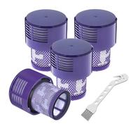 Paquete de 4 filtros de aspiradora de repuesto 969082-01 para Dyson V10 Cyclone Series, V10 Absolute, V10 Animal, V10 Total Clean, SV12, SV12