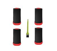 Paquete de 4 filtros de repuesto de 25,2 V/21,6 V compatibles con aspiradora inalámbrica Bosch Flexxo Series 4 BBH32101 BBH3ZOO25 BBH3PETGB BBH3211GB, sustituye a la pieza n.º 12026520