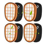 Paquete De 4 Filtros De Repuesto For Aspiradora De Mano Philips Speed Pro Max Aqua FC6812 FC6813 FC6822 FC5005/01.