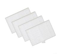 Paquete de 4 filtros de repuesto para robot aspirador Airzeen R7, filtros de captura de polvo lavables para mantener la higiene del piso y limpiar el aire interior